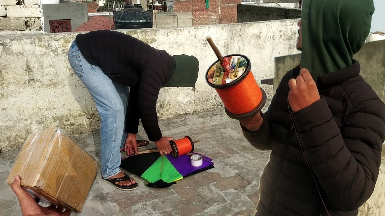 unboxing *MONOFIL GOLD ULTRA* 2024 🔥best manjha to cut other kites on lohri , makar sakranti, basant