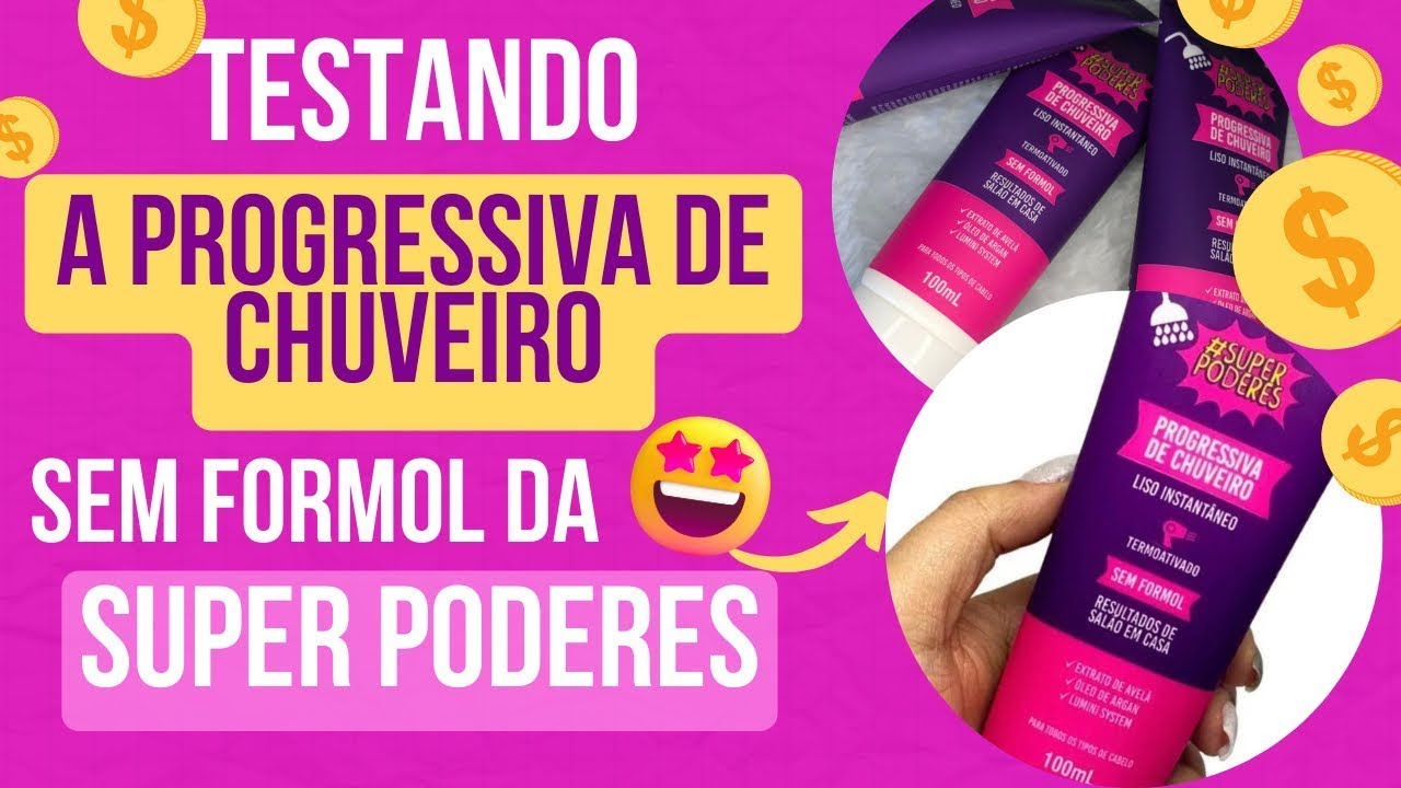 Testei a Progressiva de Chuveiro da Super Poderes ✨🩷 LINK NA DESCRI&Ccedil;&Atilde;O 🩷✨ #progressivadechuveiro
