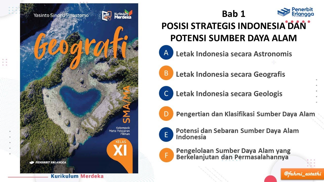 POSISI STRATEGIS INDONESIA DAN POTENSI SUMBER DAYA ALAM  #geography #education #kurikulummerdeka