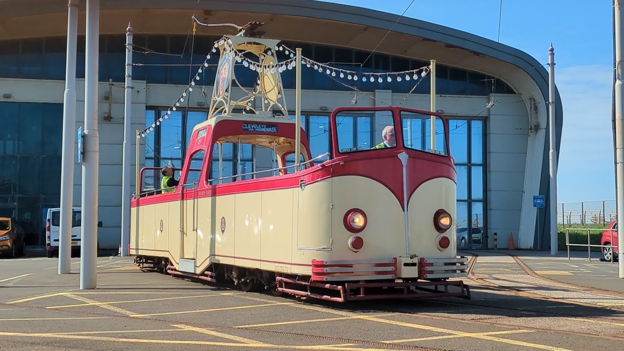 Blackpool Tramway Enhanced Weekend Day 1 25th May 2024