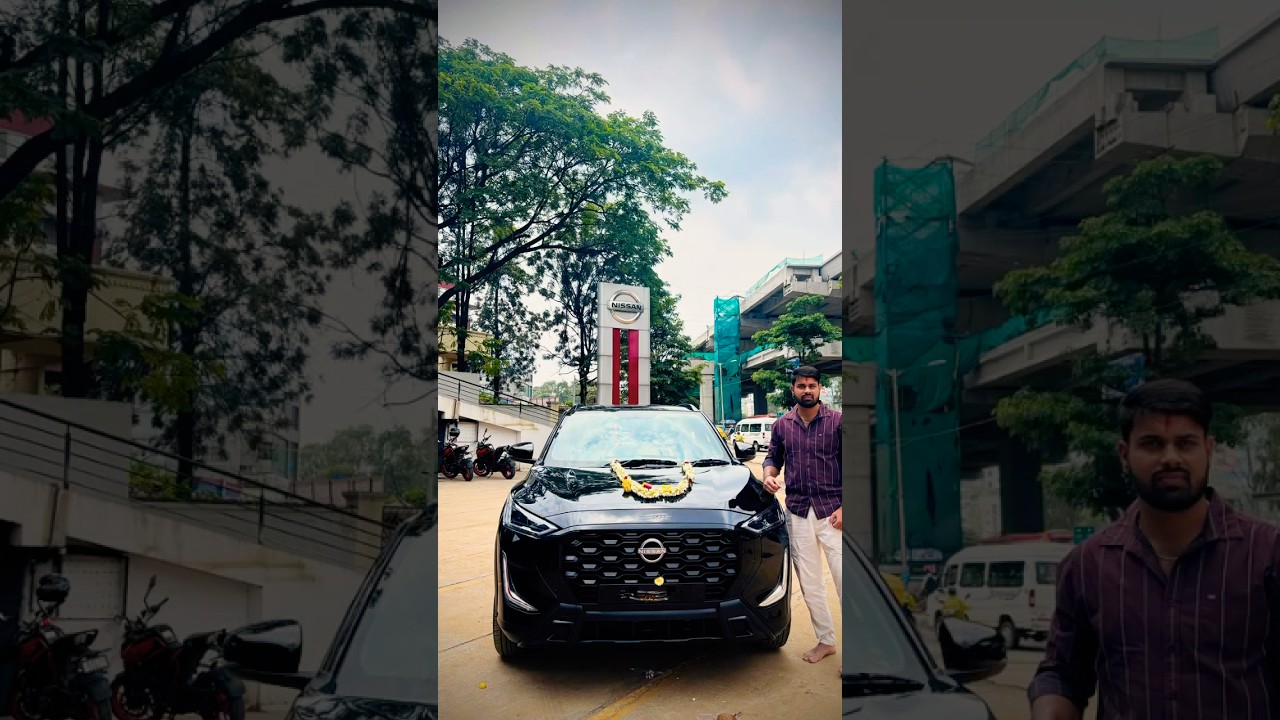 Nissan Magnite Kuro 2025|Pooja Day| Indias First Booking