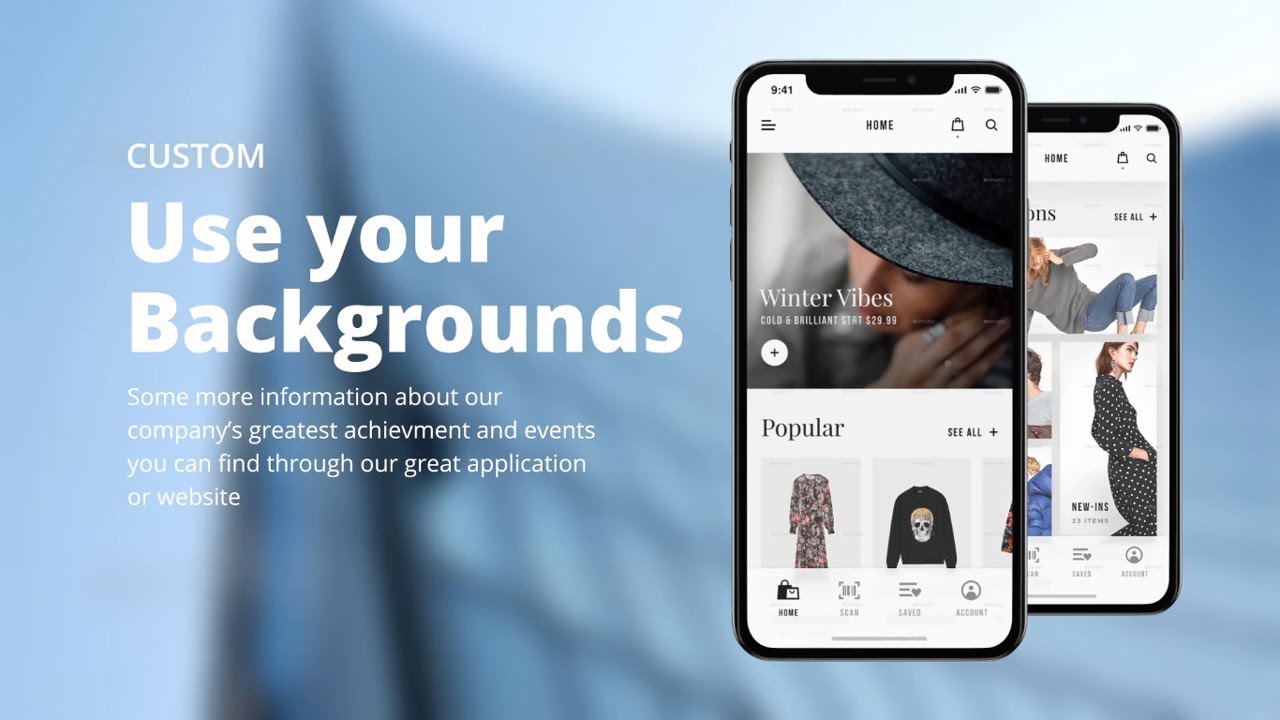 Android & iOS App Presentation Promo Video - After Effects Template