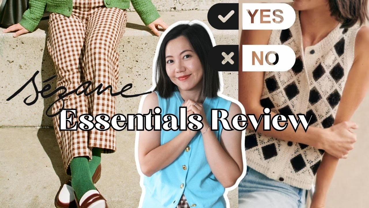 Sezane Essentials Review l Martin Crop l Max Shirt l Ron Top l Clyde Trench, Samuel Jumper