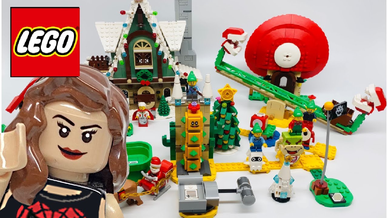 LEGO Super Mario Christmas Eve Course!