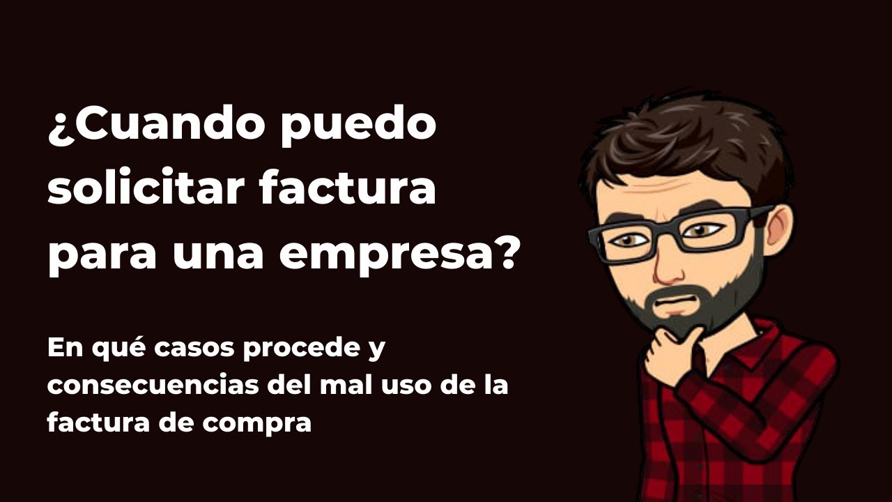 Solicitar factura de compra para una empresa en Chile