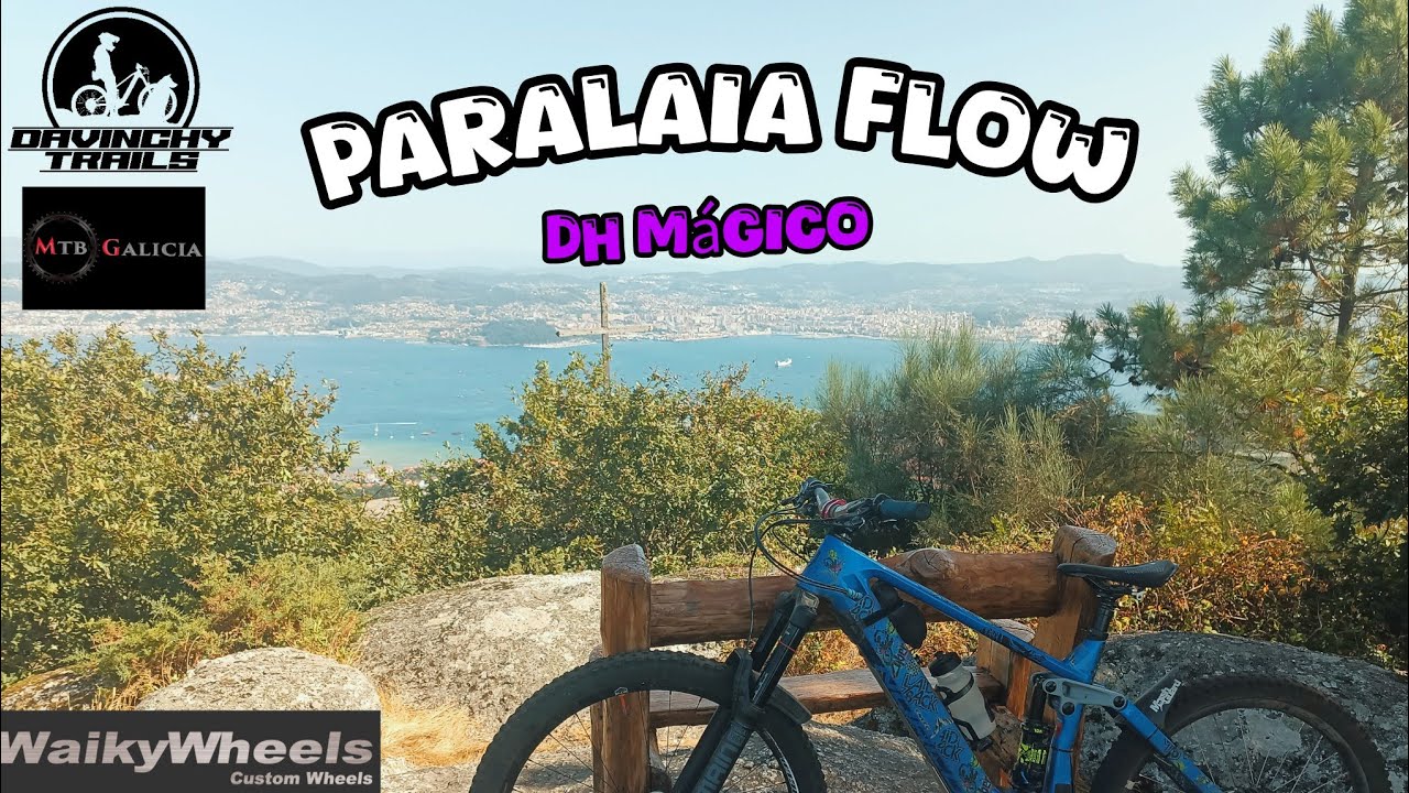 DH Paralaia flow Moa&ntilde;a Cangas de Morrazo enduro ebike por Galicia
