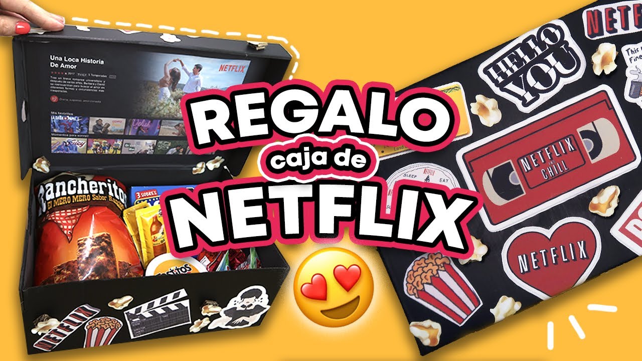 REGALO caja de NETFLIX para tu novio!! (DESCARGABLES GRATIS!) #14febrero Barbs Arenas Art!