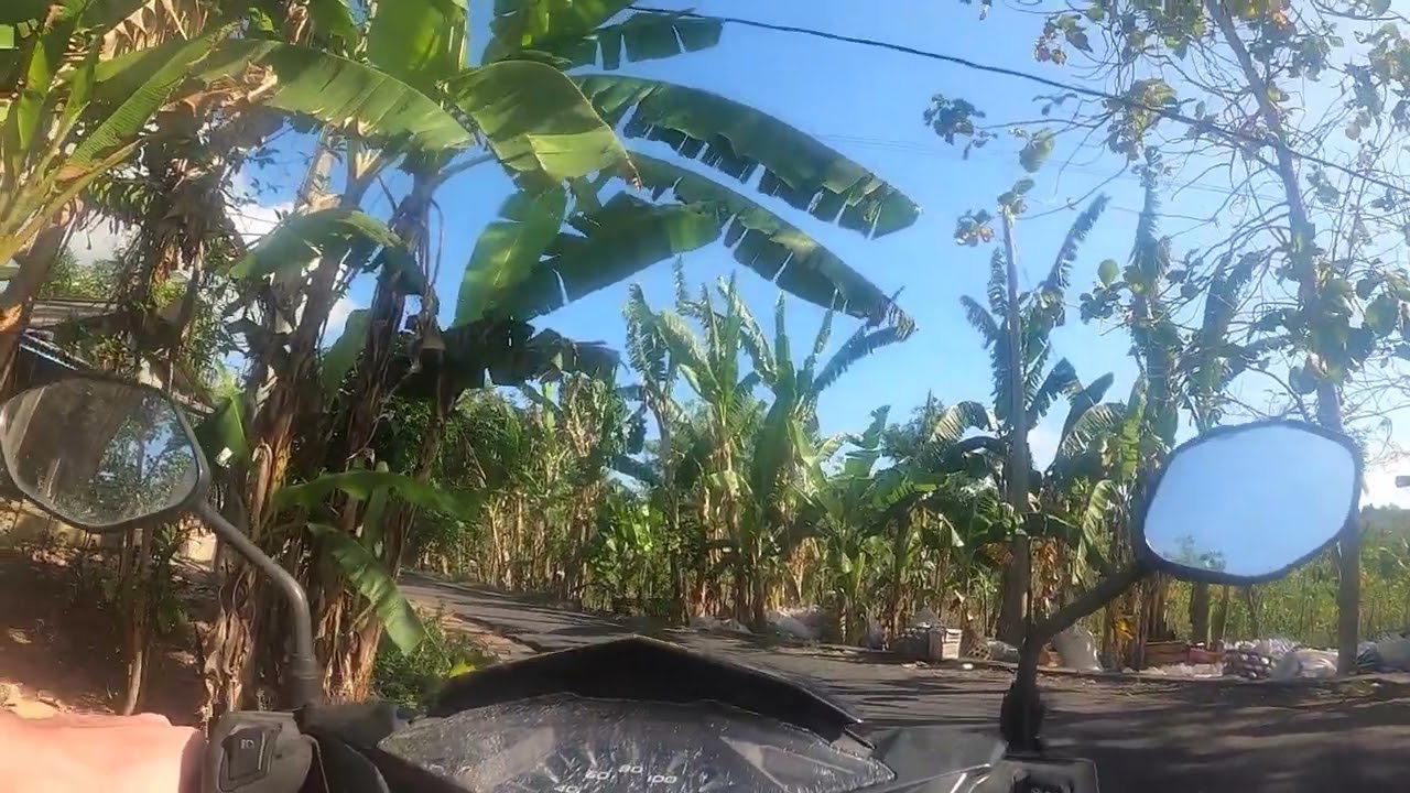 Motor Scooter Around Nusa Penida Island, Bali Indonesia 🇮🇩