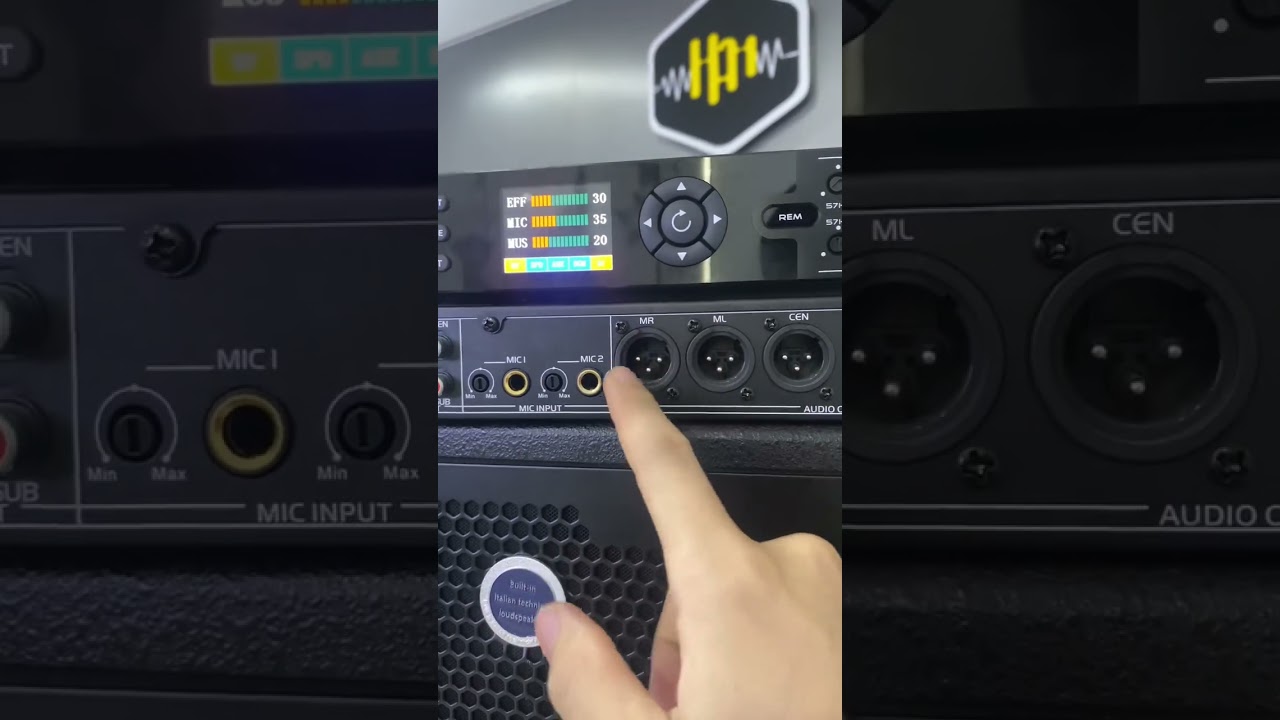 Các kí hiệu MR ML SR SL trên vang số, Vang cơ .#karaoke #hoangnamaudio