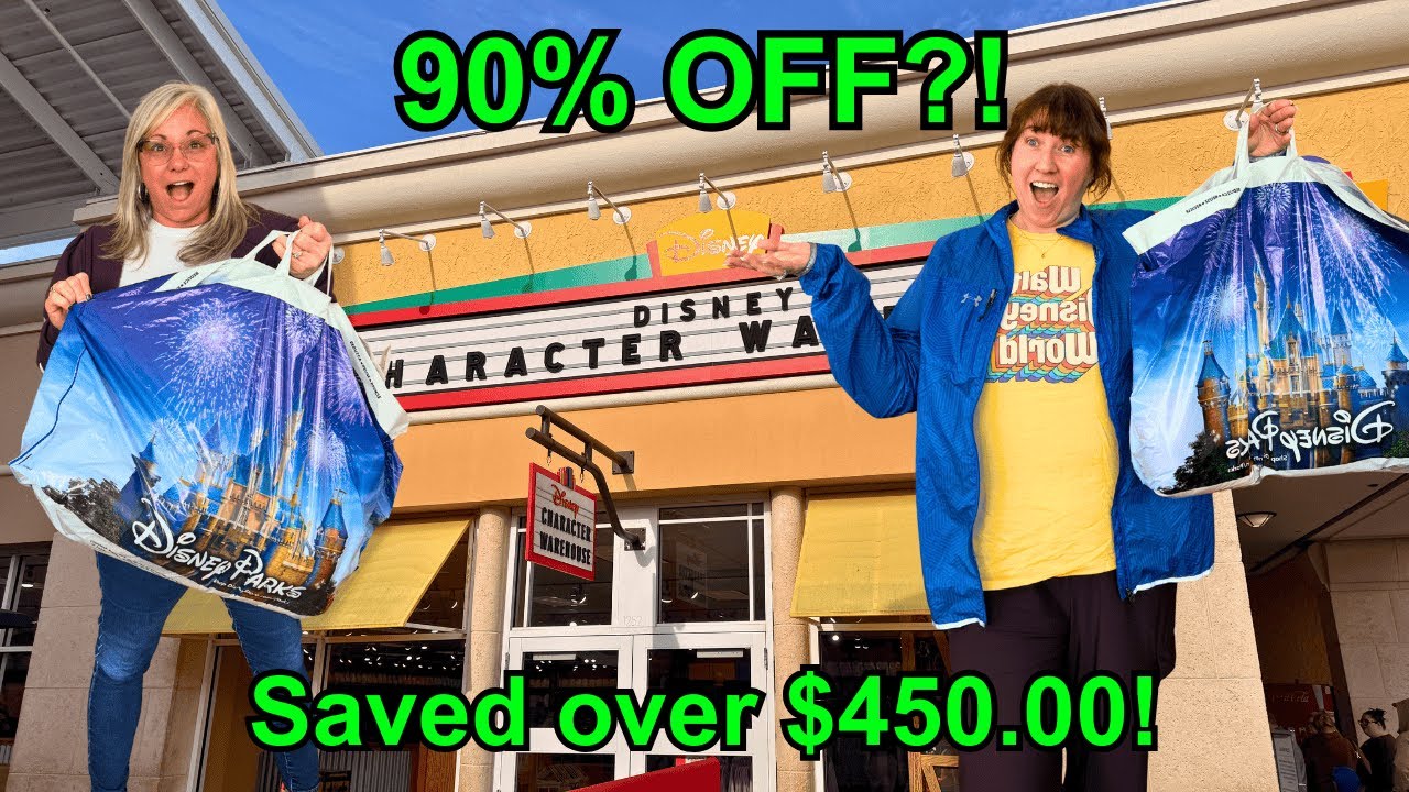 We Saved Over $450 at Disney Character Warehouse! (Prices You Won't Believe)!