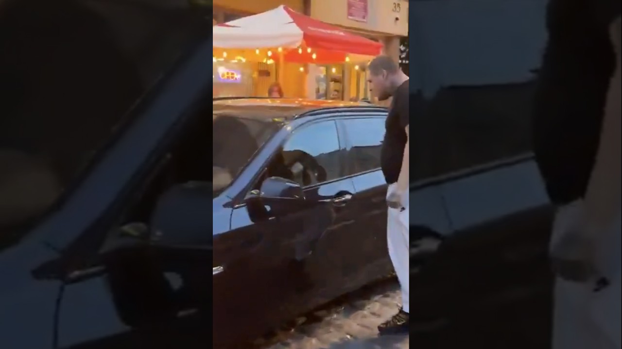 Pijany 17-latek Mołdawianin w BMW staranował auta i wjechał w ogr&oacute;dek restauracji w Słupsku