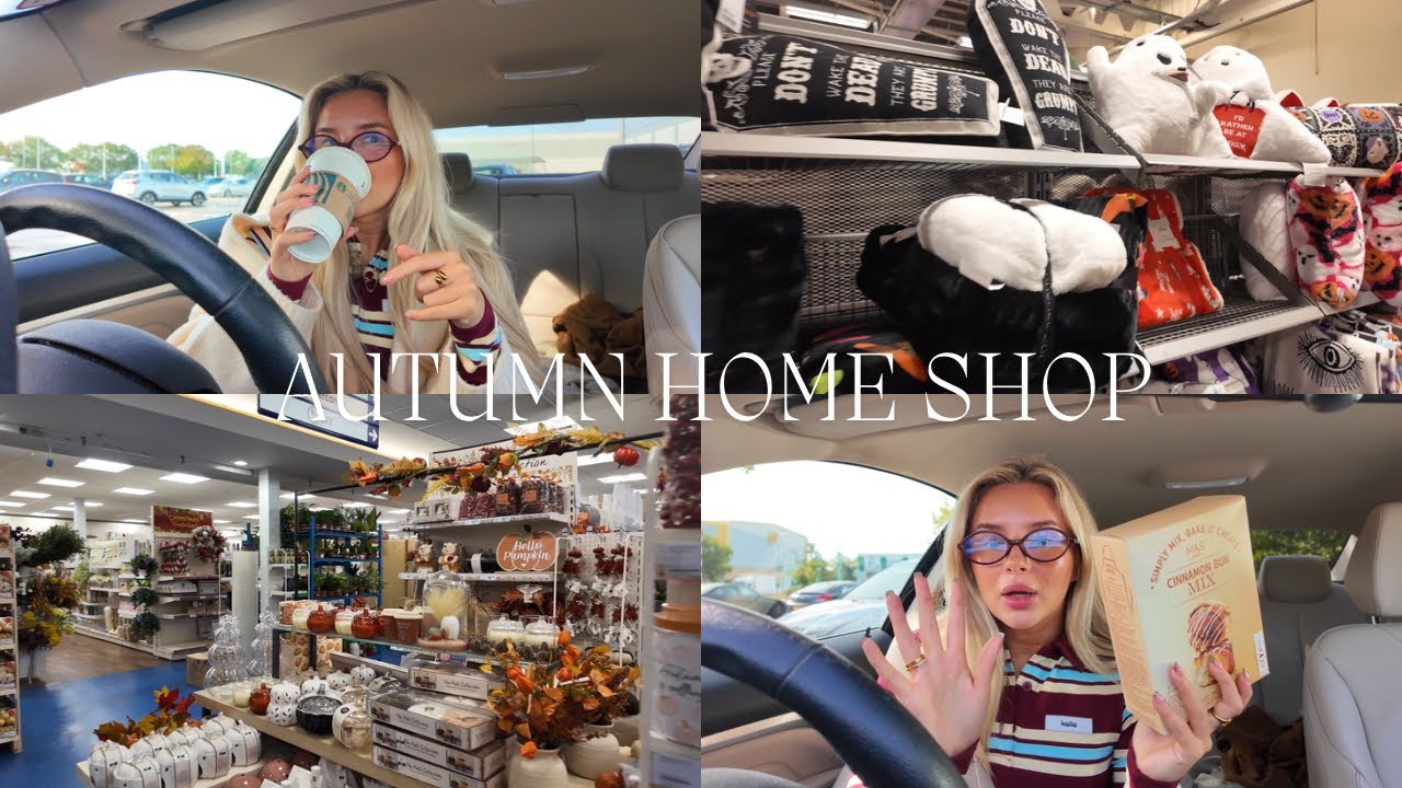 Видеоблог об осеннем шопинге 2025! Ассортимент, b&m, Matalan, Aldi, tkmaxx и Haul