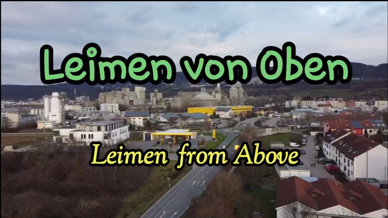 Leimen von Oben 4K I Leimen from above in 4K