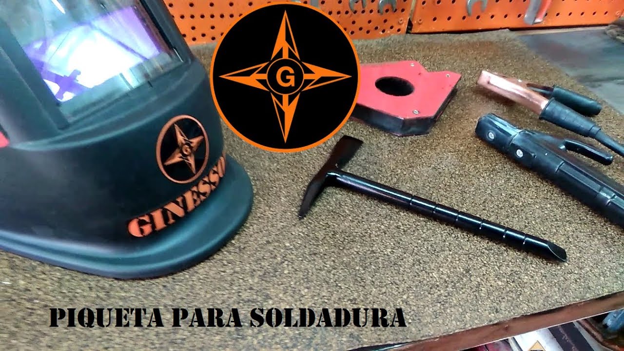 Piqueta para soldadura quita escoria y comentario importante acerca del canal al final del video