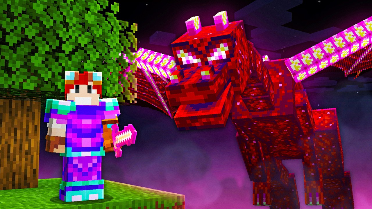 SKYBLOCK MAS... ADICIONEI TODOS OS MODS DO MINECRAFT