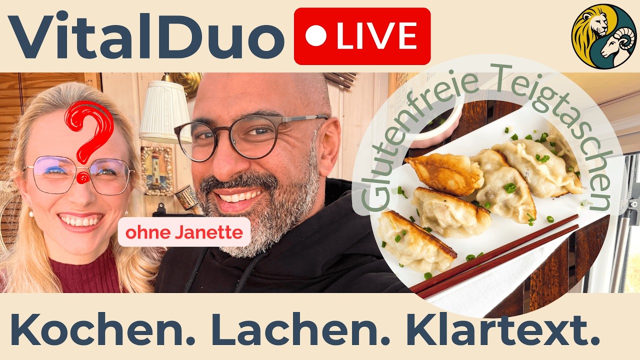 Chinesische Teigtaschen - LIVE &ndash; Kochen, Lachen & Klartext | VitalDuo