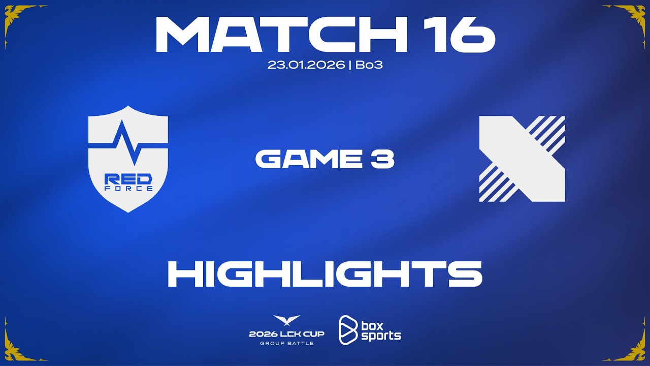 Highlights NS vs DRX | Game 3 | Match 16 | LCK CUP 2026