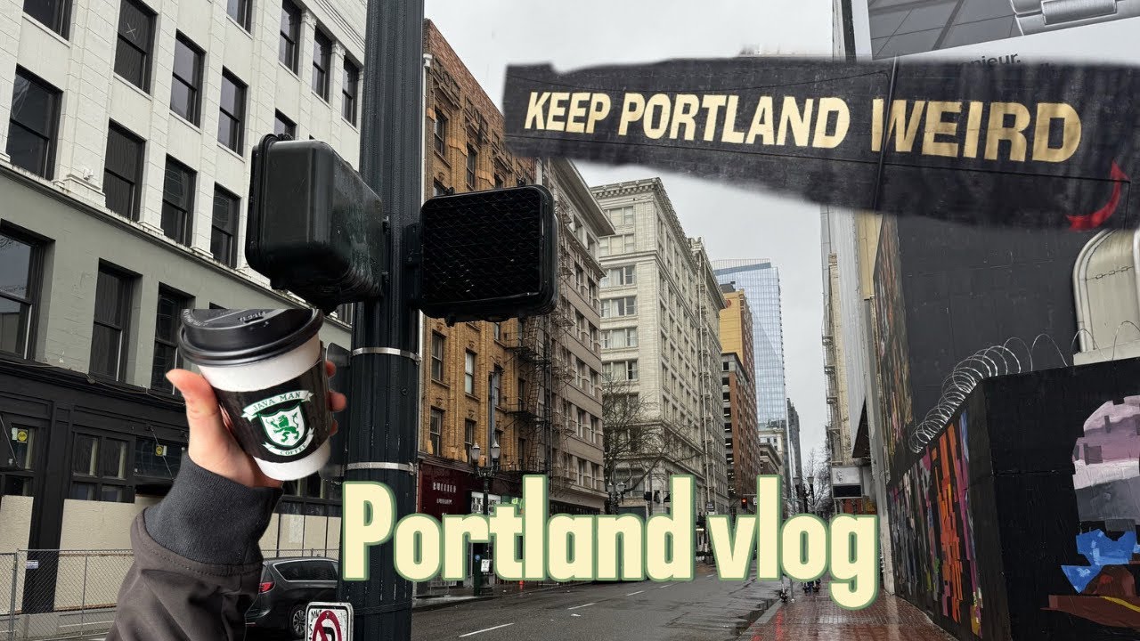 Прогулка про центру Портленда, Штат Орегон #vlog#usa#portland