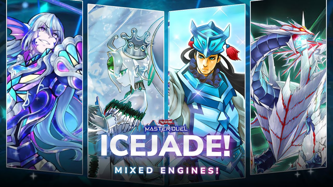 NON STOP COMBO WITH THIS BUILD‼️ Tearlaments Icejade Deck Yu-Gi-Oh! Master Duel
