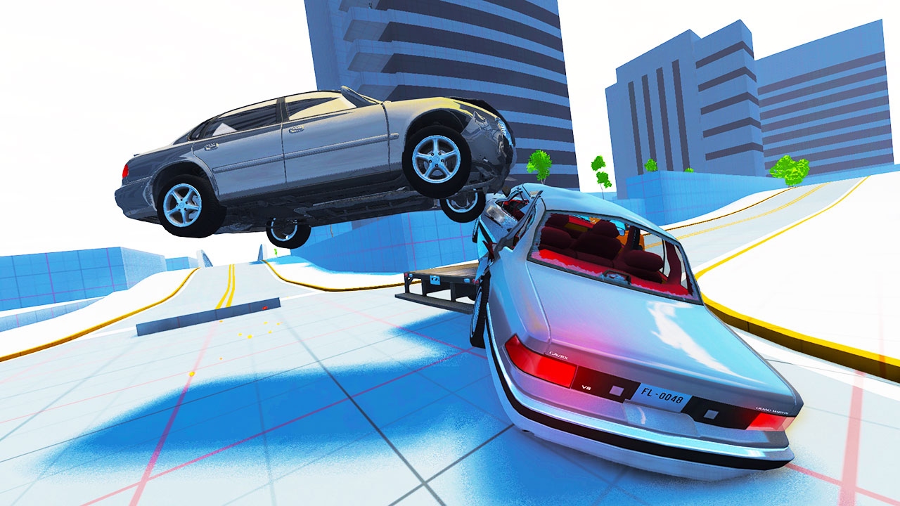 BURNOUT STYLE CRASH SCENARIOS! - BeamNG Crash Junctions UPDATED