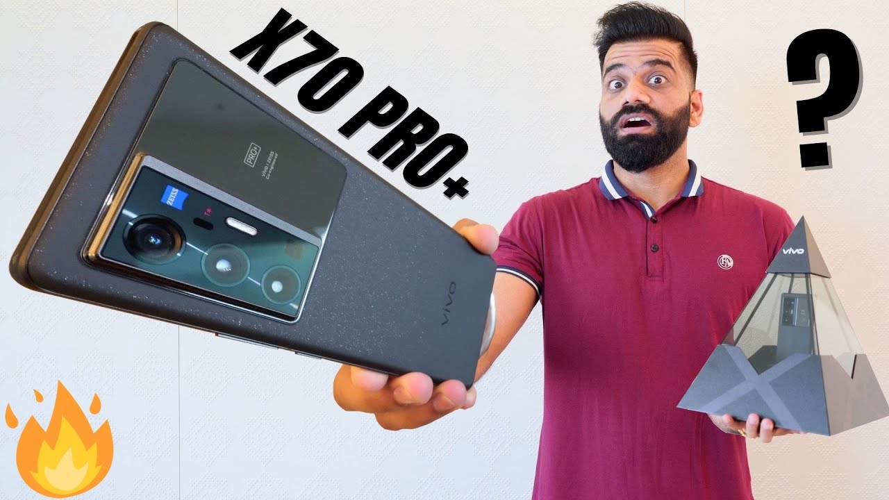 vivo X70 Pro+ Unboxing & First Look - Crazy DSLR Like Camera🔥🔥🔥