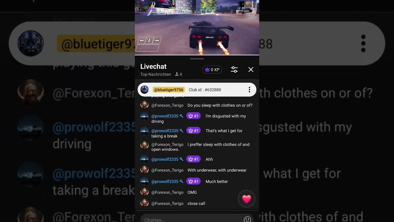 Blue tiger livestream chat (funny moment) 🤣
