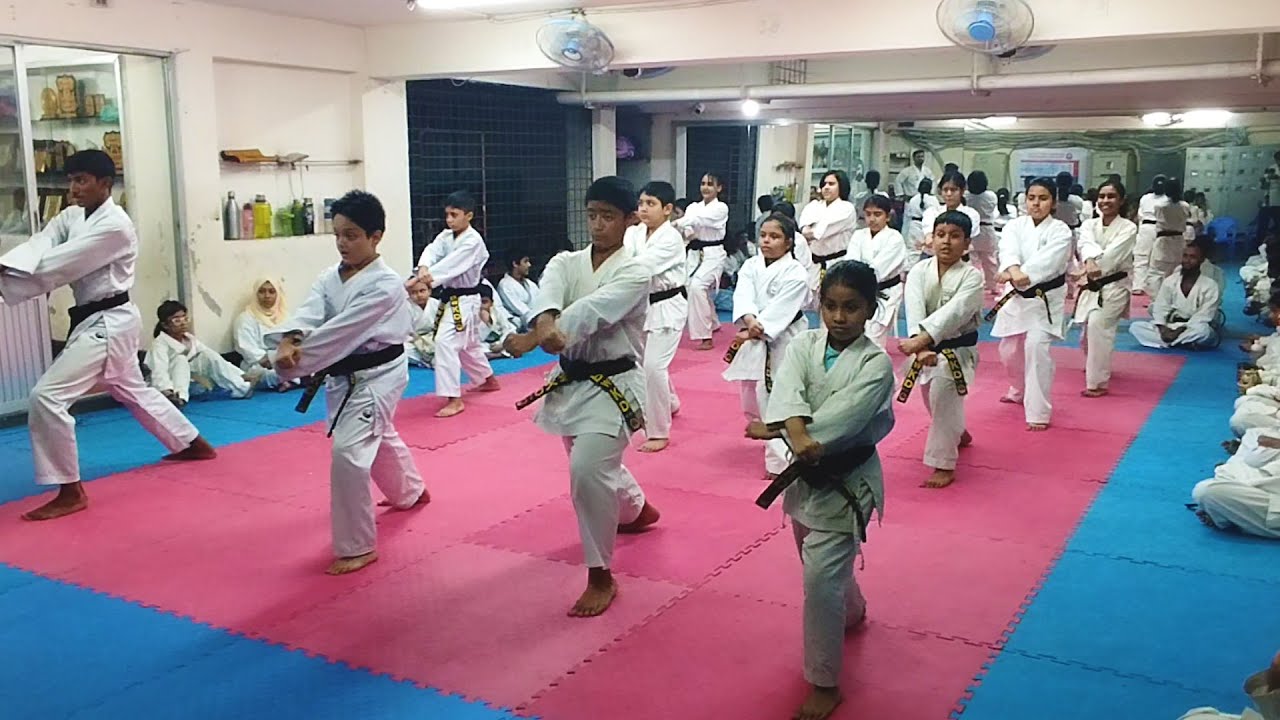 Practice Session at Japan Bangladesh Martial Art Academy