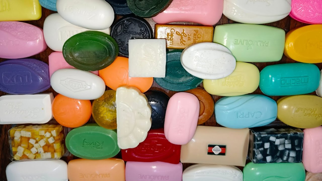 Colourful Soap Haul Opening/New Soap Unboxing Satisfying video