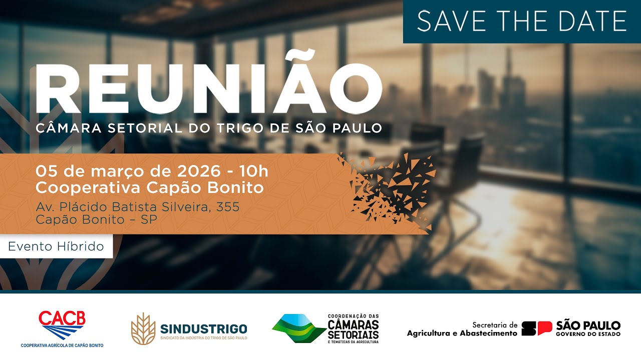 Reunião da Câmara Setorial do Trigo de São Paulo | Março de 2026