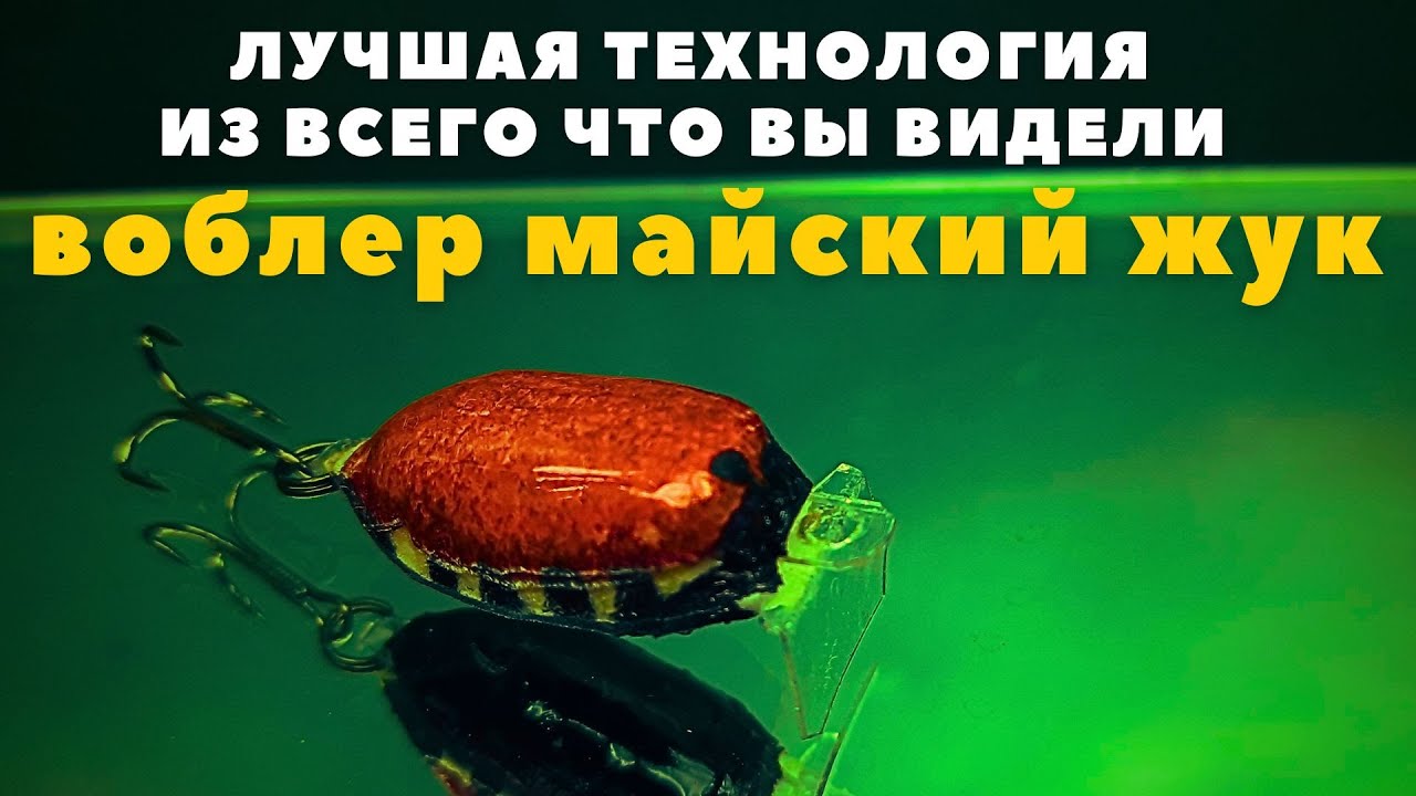 Креативный воблер МАЙСКИЙ ЖУК  теперь  шаблон точно треснет