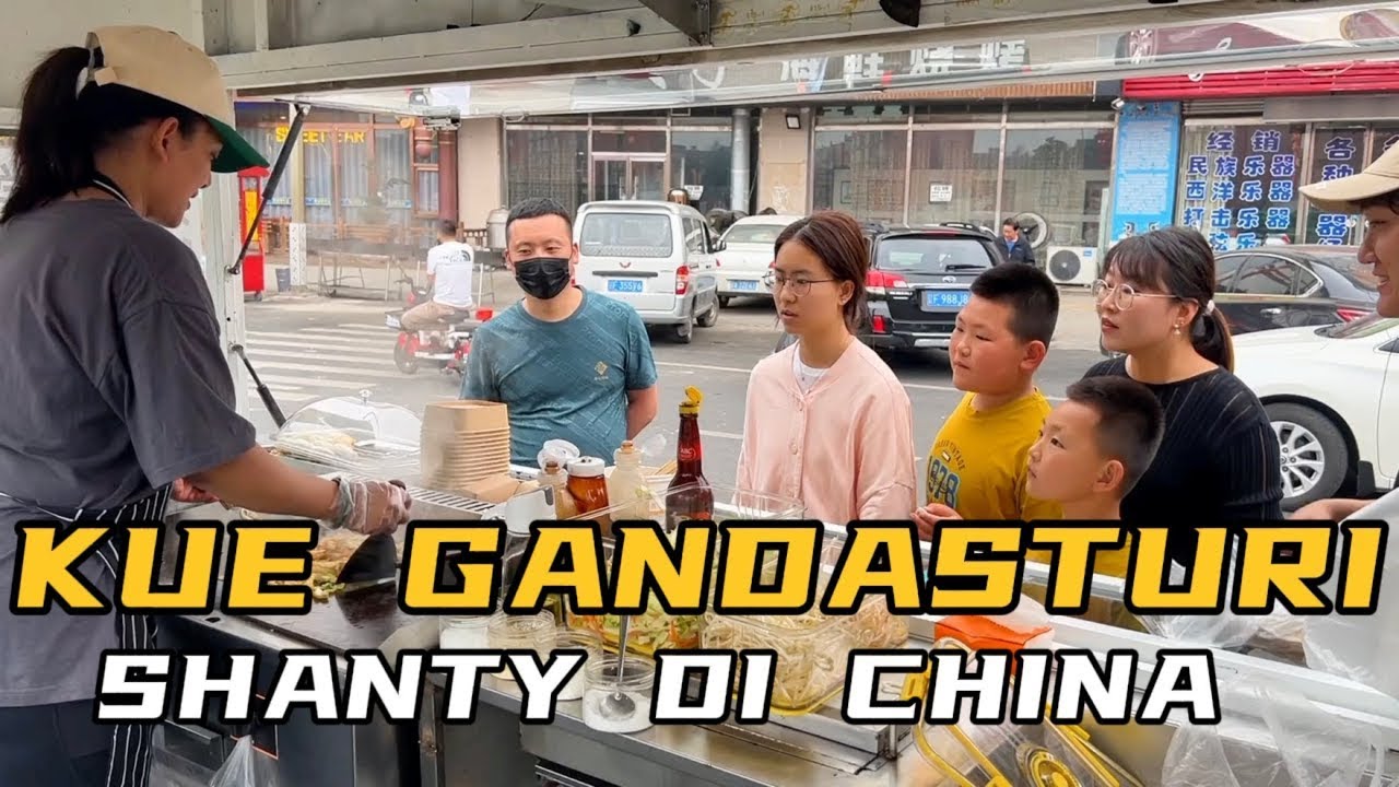 JUAL KUE JADUL PAKAI FOOD TRUCK DI CHINA,SEMUA PENASARAN, MEREKA JADI SUKA SETELAH COBAIN! LARIS