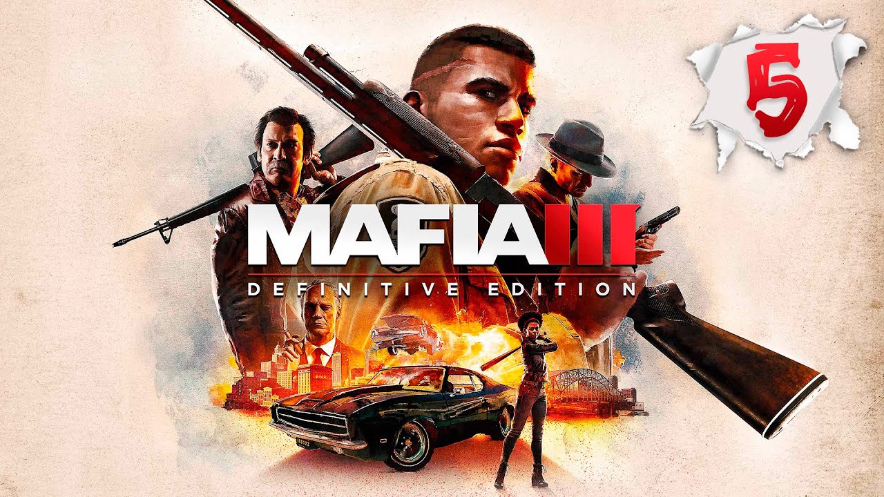 Погони, перестрелки, захват территорий в Mafia 3: Definitive Edition #5 | PS4, геймпад
