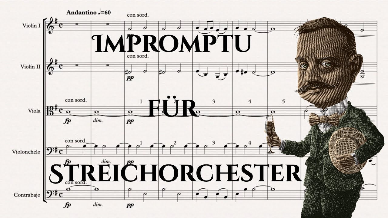 Impromptu f&uuml;r Streichorchester - Jean Sibelius (Full Score)