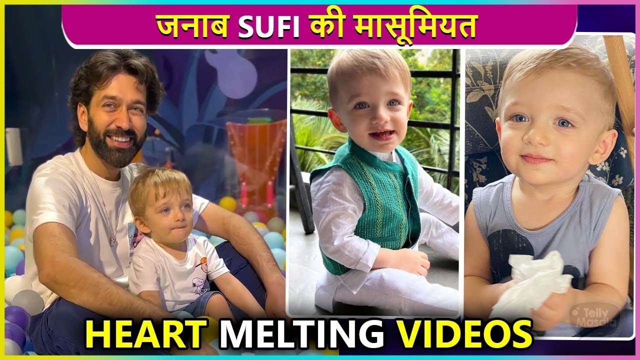 Why So Cute! Nakuul Mehta's Son Sufi's Blue EYE Boy's  Most Adorable Video Compilation