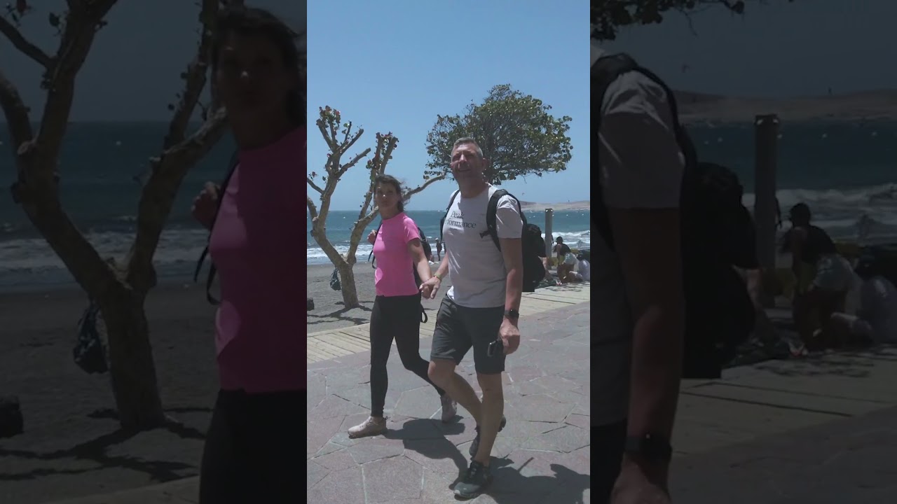 Playa El Medano, Tenerife | Town Walk & Culinary Delights at Playa Chica Restaurante #shorts