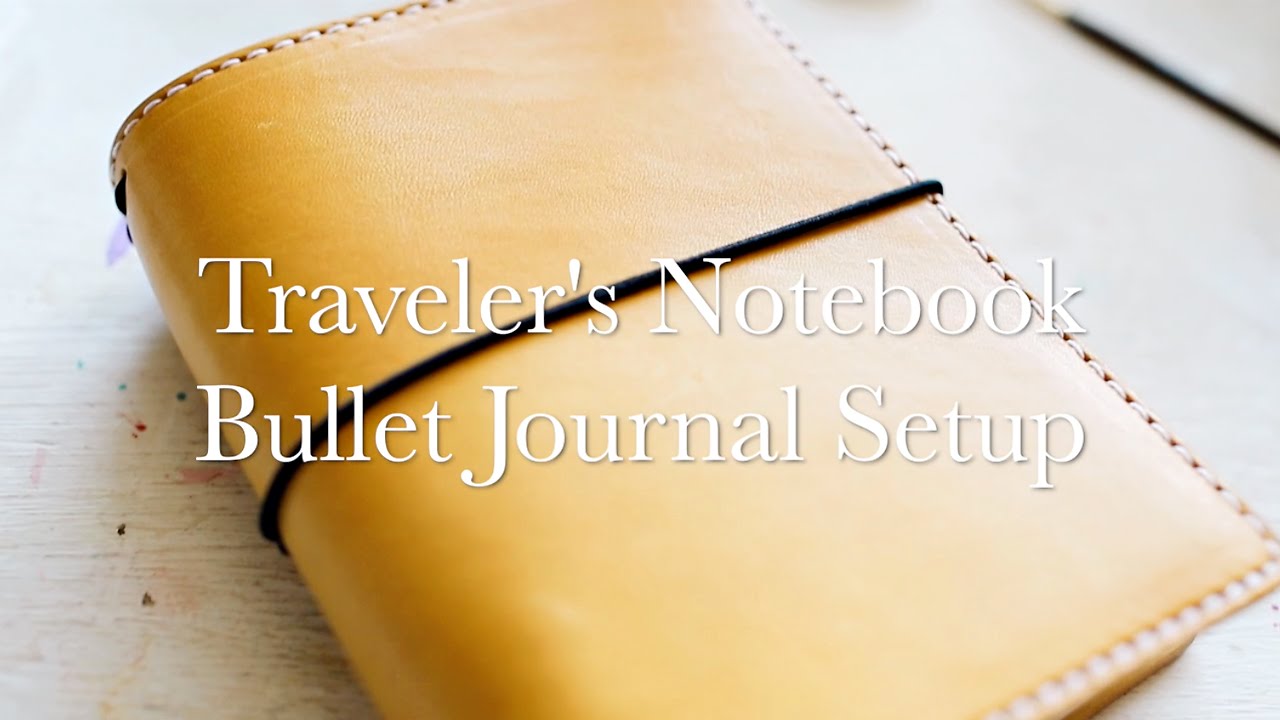 Bullet Journaling in a Traveler's Notebook