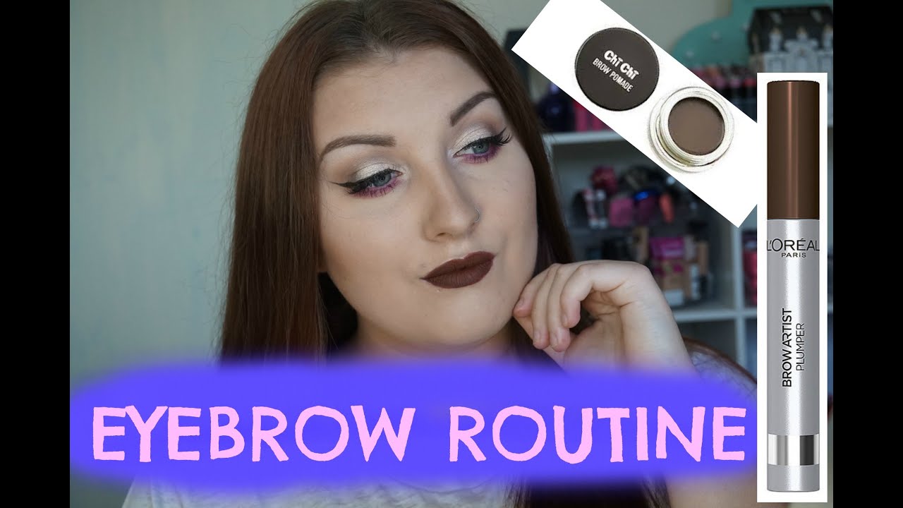 EYEBROW ROUTINE | AMY MULLIGAN