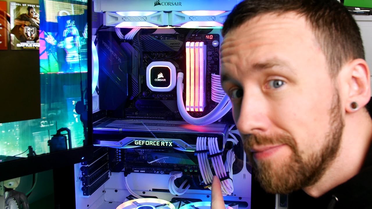 Как настроить вентиляторы Corsair RGB — установка Commander Pro