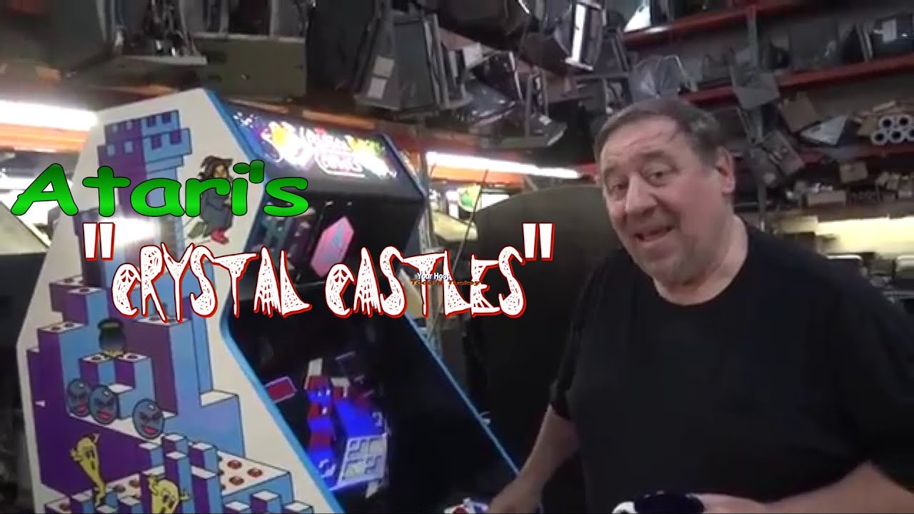 #733 Atari CRYSTAL CASTLES Arcade Game going to Silverball Museum! TNT Amusements