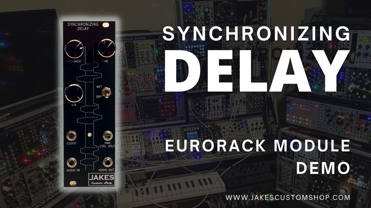 Synchronizing Delay Eurorack Module