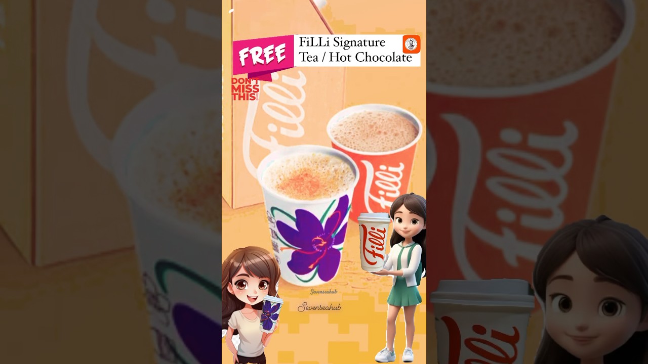 Free FiLLi Signature Hot chocolate/Tea|Free Drink From FiLLi UAE| FiLLi Chai-Tea-UAE |Hot chocolate