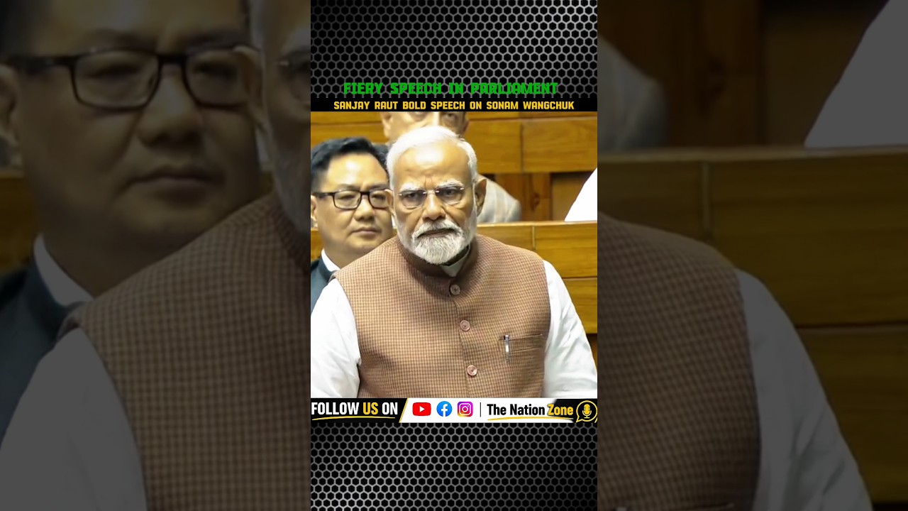 Sanjay Raut Raises Sonam Wangchuk Issue in Parliament | Powerful Speech | Rajya Sabha