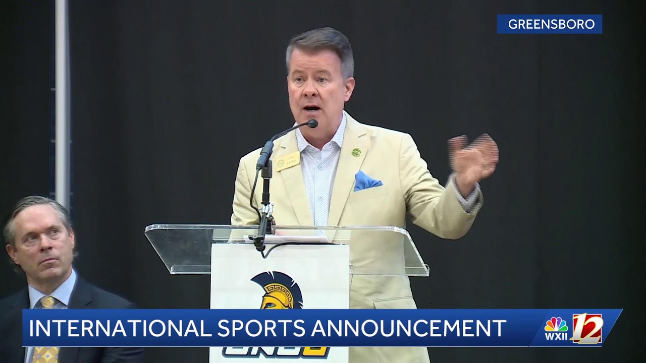 International Sports Announcement for Triad area