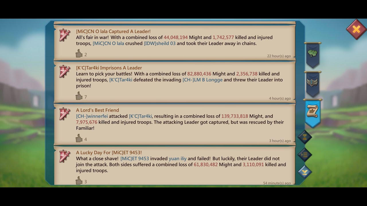 Lords Mobile - wounded 300m+ might trap in action - Tar4ki Gaming