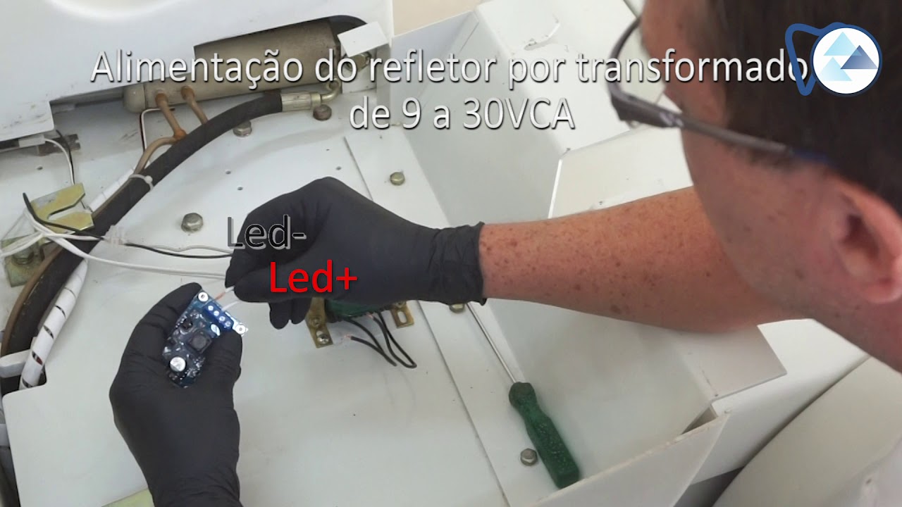 Instalação KIT LED Odontológico FTS01 Futuradent