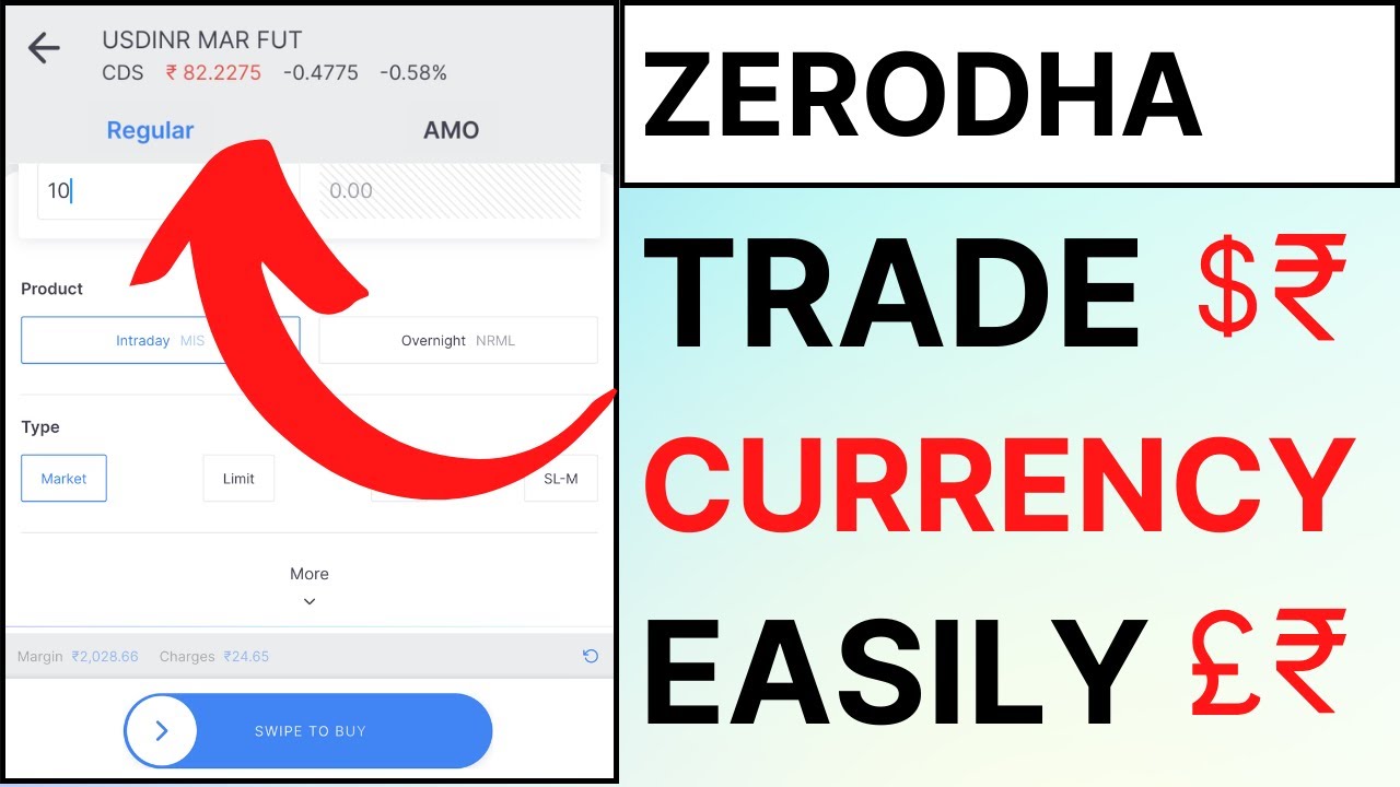 How to do Currency Trading in Zerodha Kite | Forex Trading Live in Zerodha