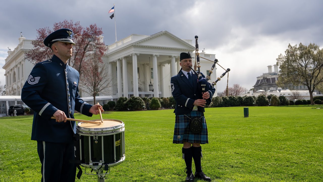 Day for the Irish at the White House
