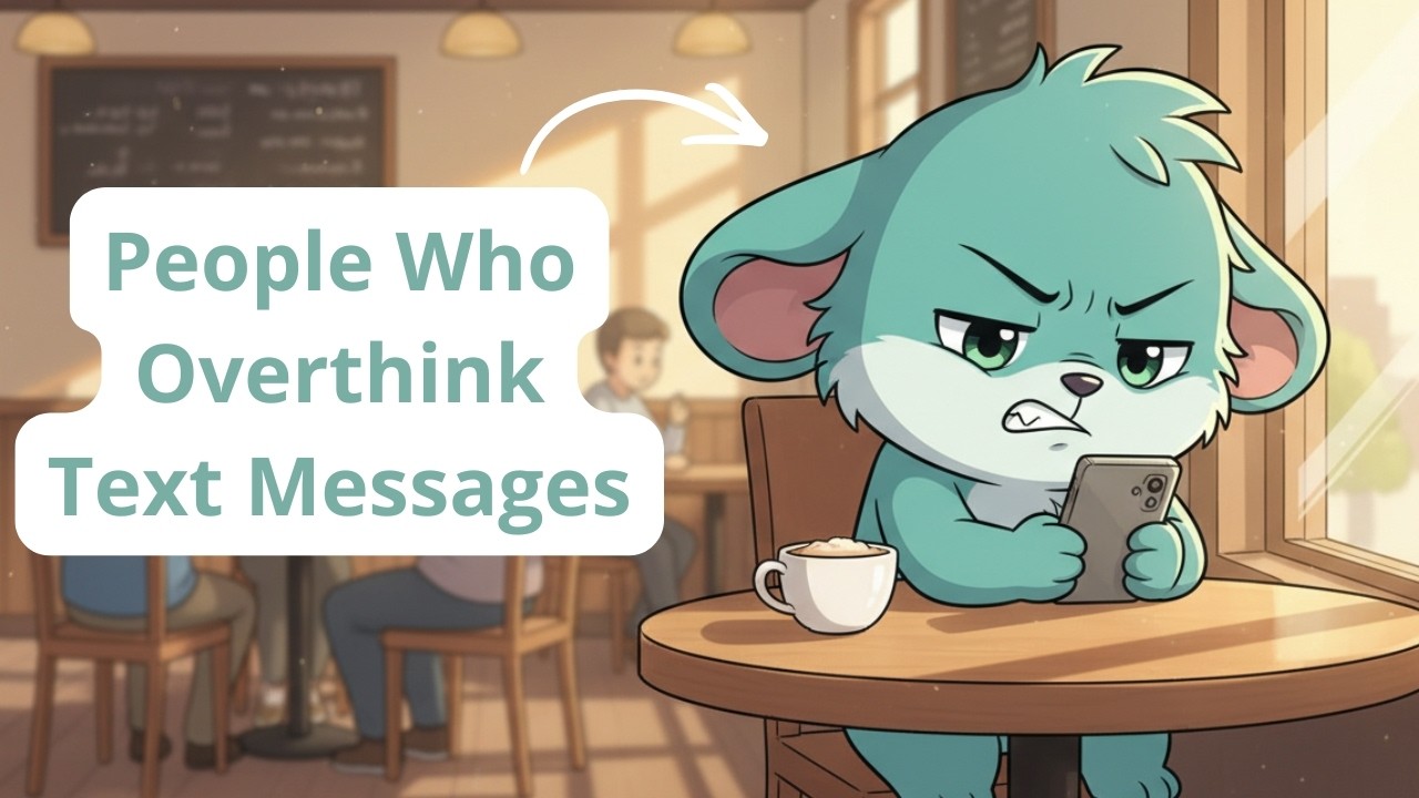 Psychology of People Who OVERTHINK Text MESSAGES