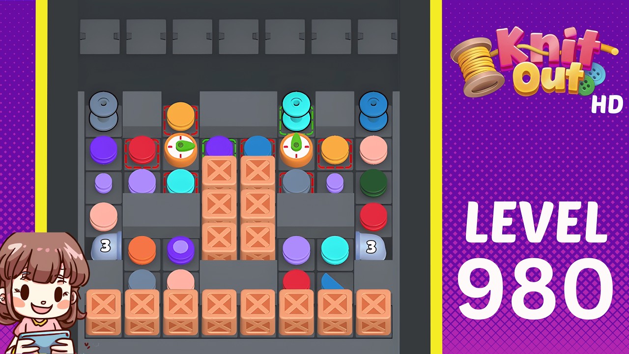 Knit Out Level 980 Solution Walkthrough