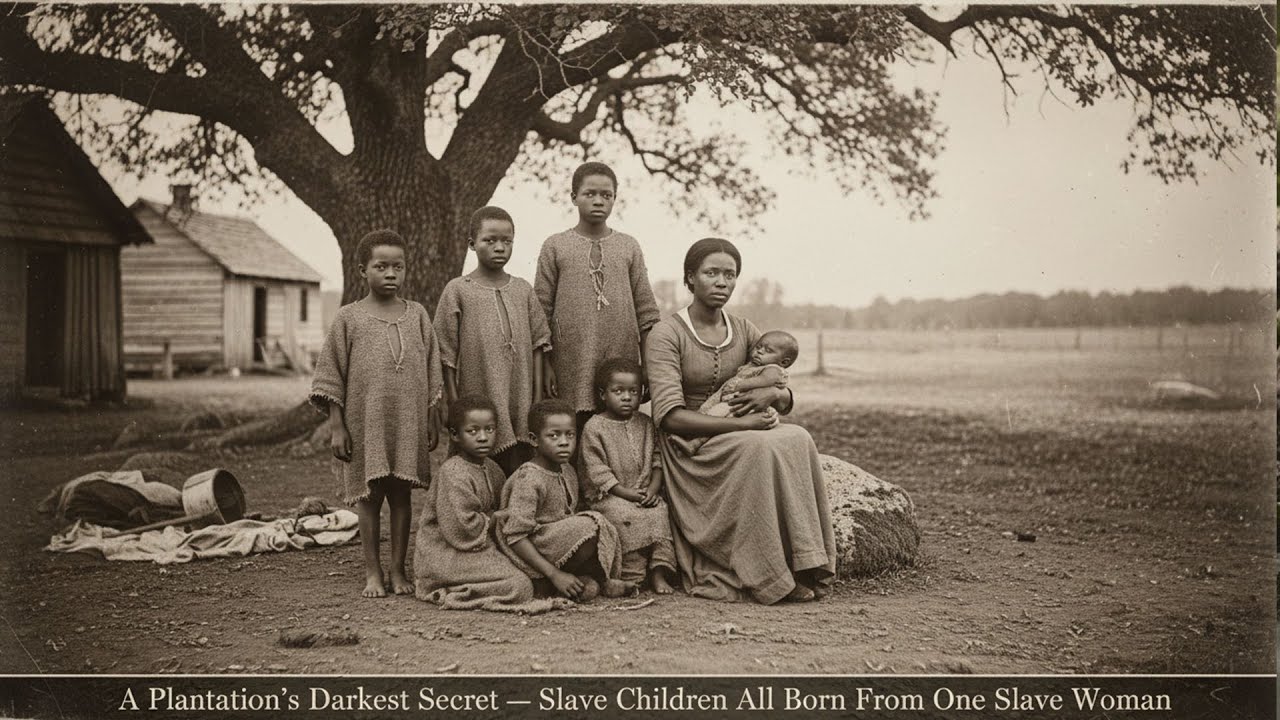 A Plantation’s Darkest Secret — Slave Children All Born From One Master